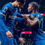 Raheem Sterling Instagram - Crazy night 🔵 3 Points 🤟🏽 Tottenham Hotspur Stadium