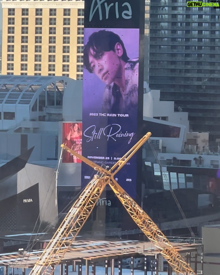 Rain Instagram - I’m in town #lasvegas I can’t wait #stillraining ❤️#theraintour
