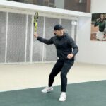 Rain Instagram - 시작… #처음#테니스#재밌네 🎾🎾🎾🎾🎾#재시#선물