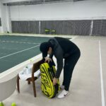 Rain Instagram - 시작… #처음#테니스#재밌네 🎾🎾🎾🎾🎾#재시#선물
