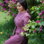 Rajisha Vijayan Instagram - 🌸🌸🌸 Outfit: @____dori______ Shot by: @jiksonphotography Styling: @styledbysmiji MUAH: @laxmi_saneesh Jewellery: @adonadiamonds Assist: @siraj_saleem_