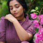 Rajisha Vijayan Instagram - 🌸🌸🌸 Outfit: @____dori______ Shot by: @jiksonphotography Styling: @styledbysmiji MUAH: @laxmi_saneesh Jewellery: @adonadiamonds Assist: @siraj_saleem_
