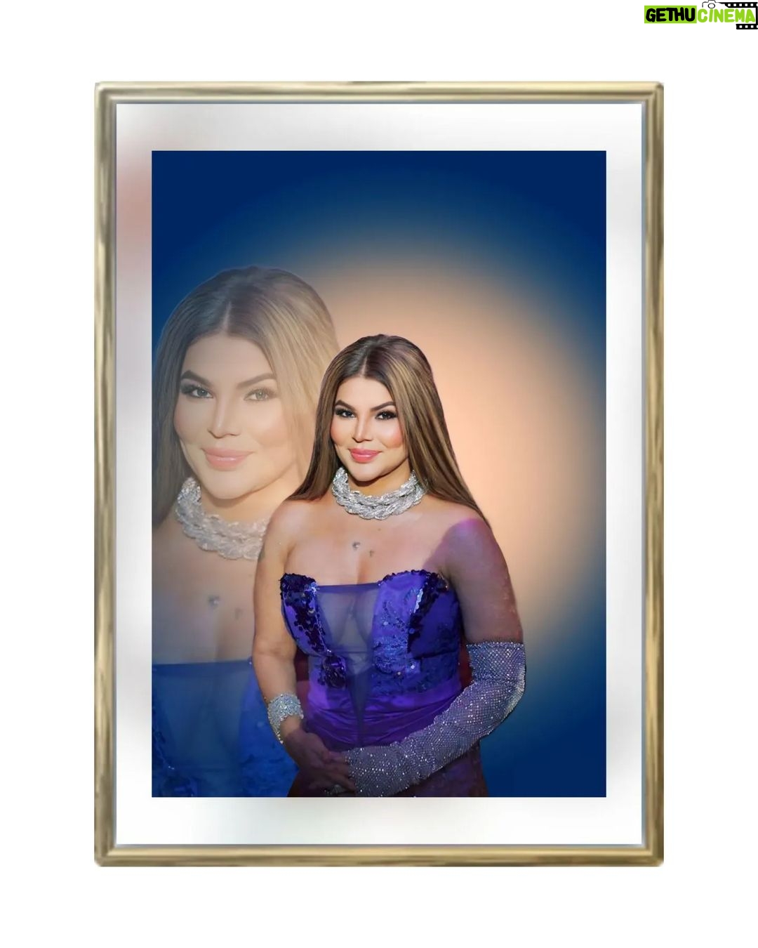 Rakhi Sawant Instagram - Beautiful and gorgeous queen👑 . . . Dm inbox📥 . . #explore #explorepage #photoframes #rakhisawant