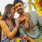Rakul Preet Singh Instagram – Love and laughter 💛 #haldi

Thankyou @papadontpreachbyshubhika for getting the vibe bang on .. love the colours .. thankyou @shantanunikhil for always getting it right ! ❤️