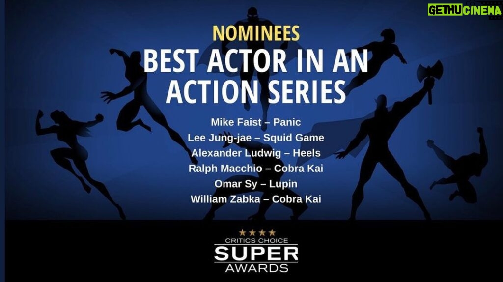 Ralph Macchio Instagram - Wow! A humble thank you for this recognition @CriticsChoice ! Thrilled to share in this honor with @WilliamZabka Congrats BZ! 🥋@CobraKaiSeries