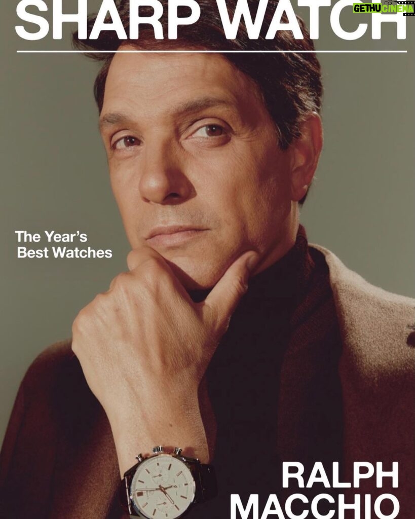 Ralph Macchio Instagram - Finishing out magazine week. Here’s three selects from @sharpmagazine Sharp Watch ~ Winter Issue cover & spread. Happy Thanksgiving Eve all!