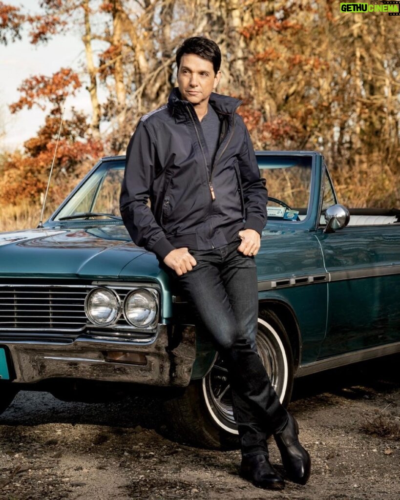 Ralph Macchio Instagram - Can you guess to what movie we paid homage to in this photo appearing in current Emmy Magazine. Hint: tempest? or skylark?
