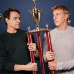 Ralph Macchio Instagram - Fun times with @william_zabka for @entertainmentweekly digital cover shoot! @cobrakaiseries ~ What a ride!! 🥋👊🏆🙌