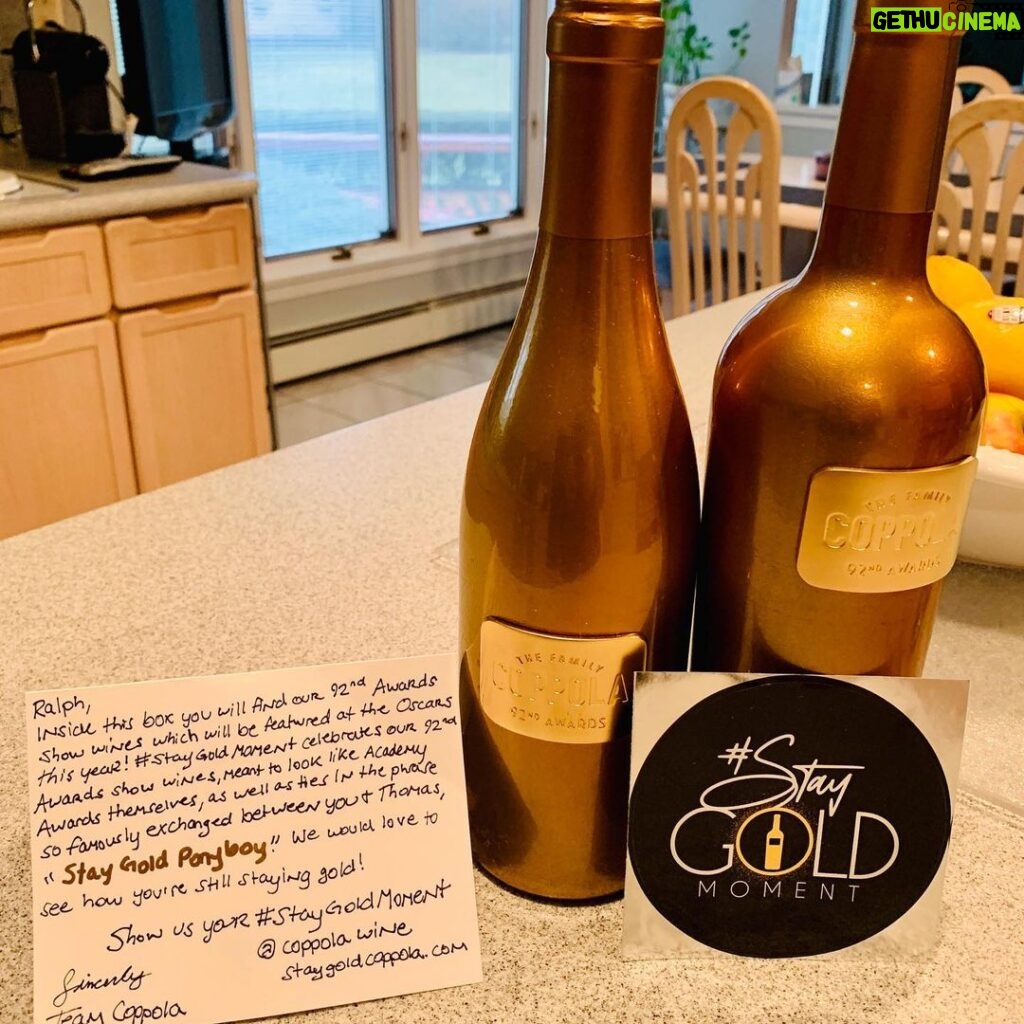 Ralph Macchio Instagram - Thanks @coppolawine and the great FFC for sending these my way! Would have to say a #StayGoldMoment for me was learning I got the part in the movie of my favorite book from 7th grade English class. #TheOutsiders #JohnnyCade