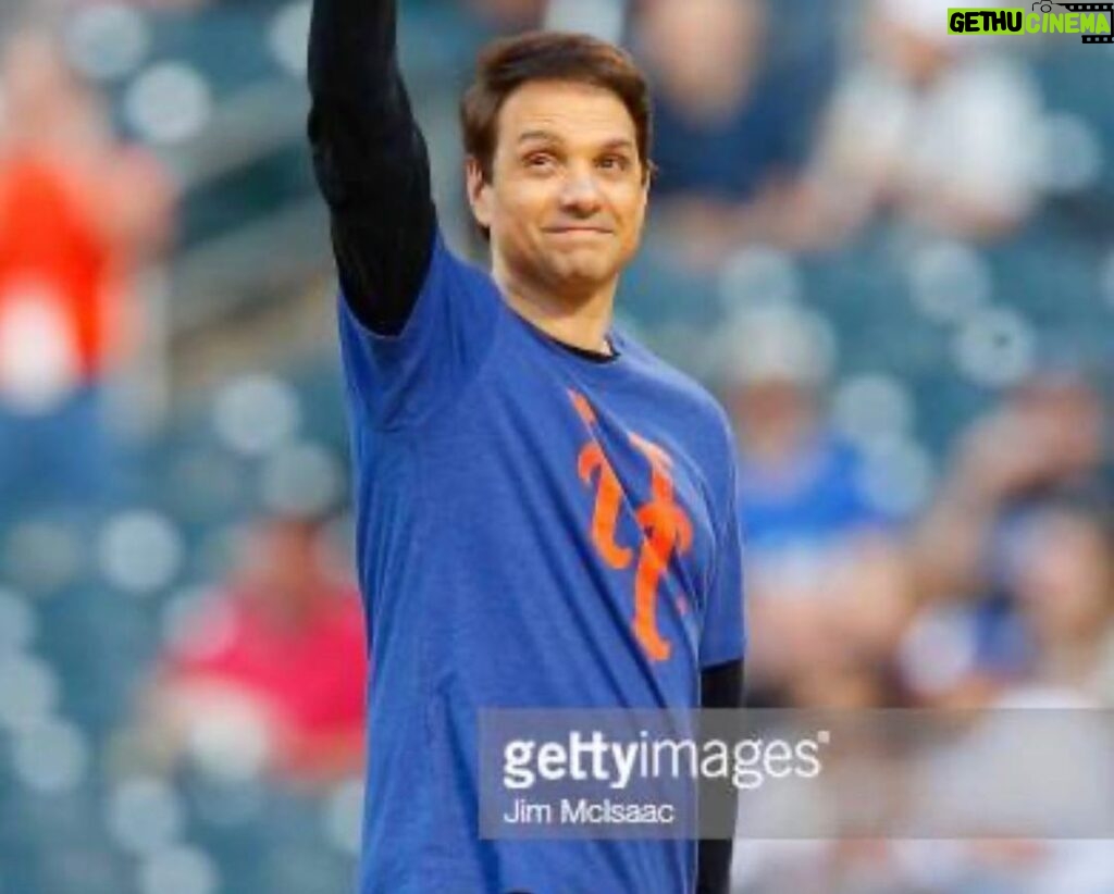 Ralph Macchio Instagram - Is it me or is there a pattern here? Okay alright. Yes, I go “all in” for my teams! Good times. #Isles #Mets #Jets