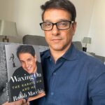 Ralph Macchio Instagram - Wow! Landmark moment here. First offical advanced copy of #WaxingOn has arrived! Can’t wait to share it with you all on October 18th! Link in bio.