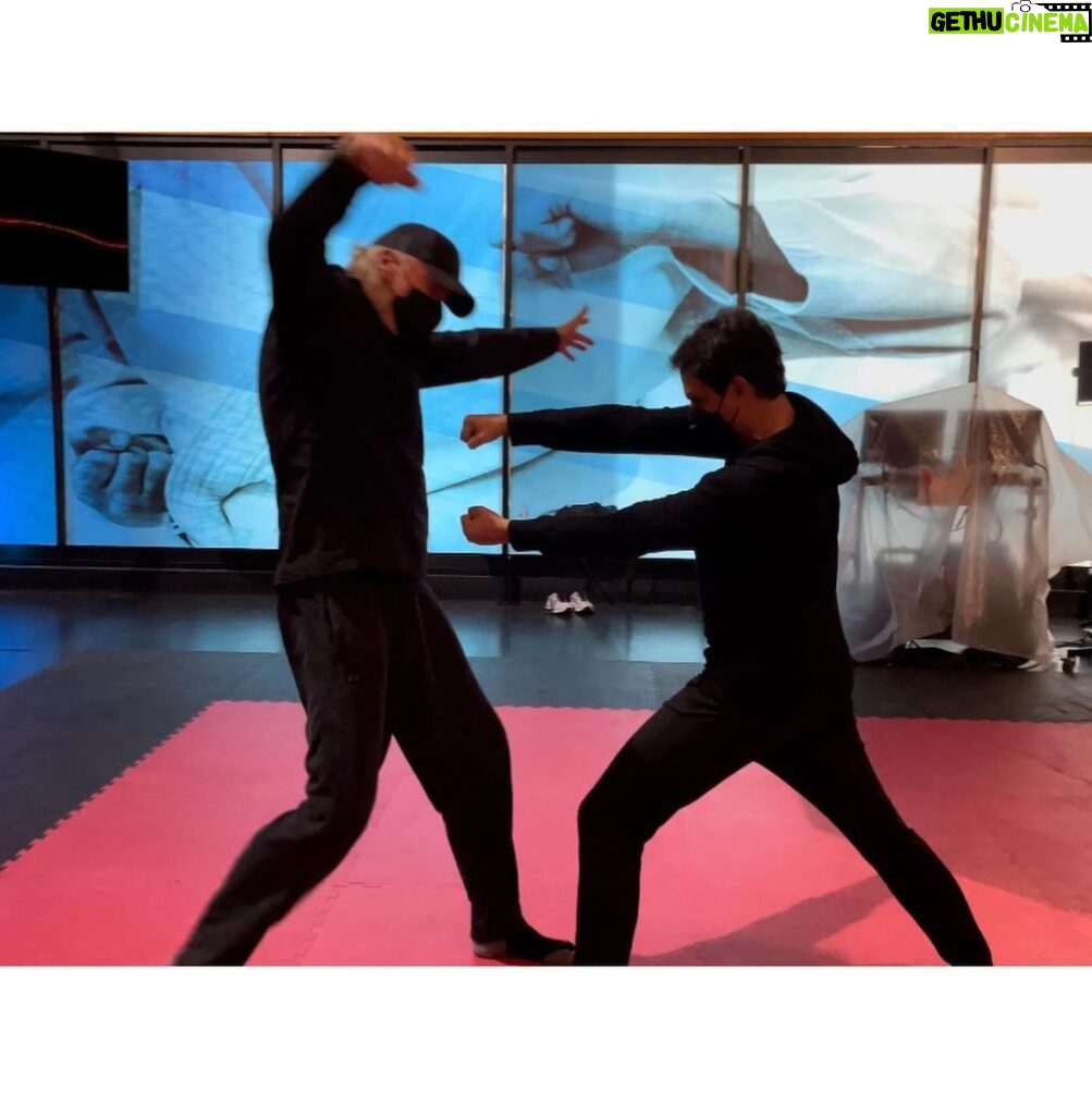 Ralph Macchio Instagram - Some screen grabs of the first walkthrough on LaRusso/Silver Pt2 in Ep 510 of @cobrakaiseries with the amazing @thomasiangriffith