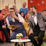 Rambod Javan Instagram - یکی از شب‌های خوب خندوانه که چقدر به همه خوش گذشت. چی به سرمون اومده که همش باید تسلیت بگیم. علی جان روحت شاد. خیلی دلمون برات تنگ می‌شه. #علی_انصاریان #تسلیت