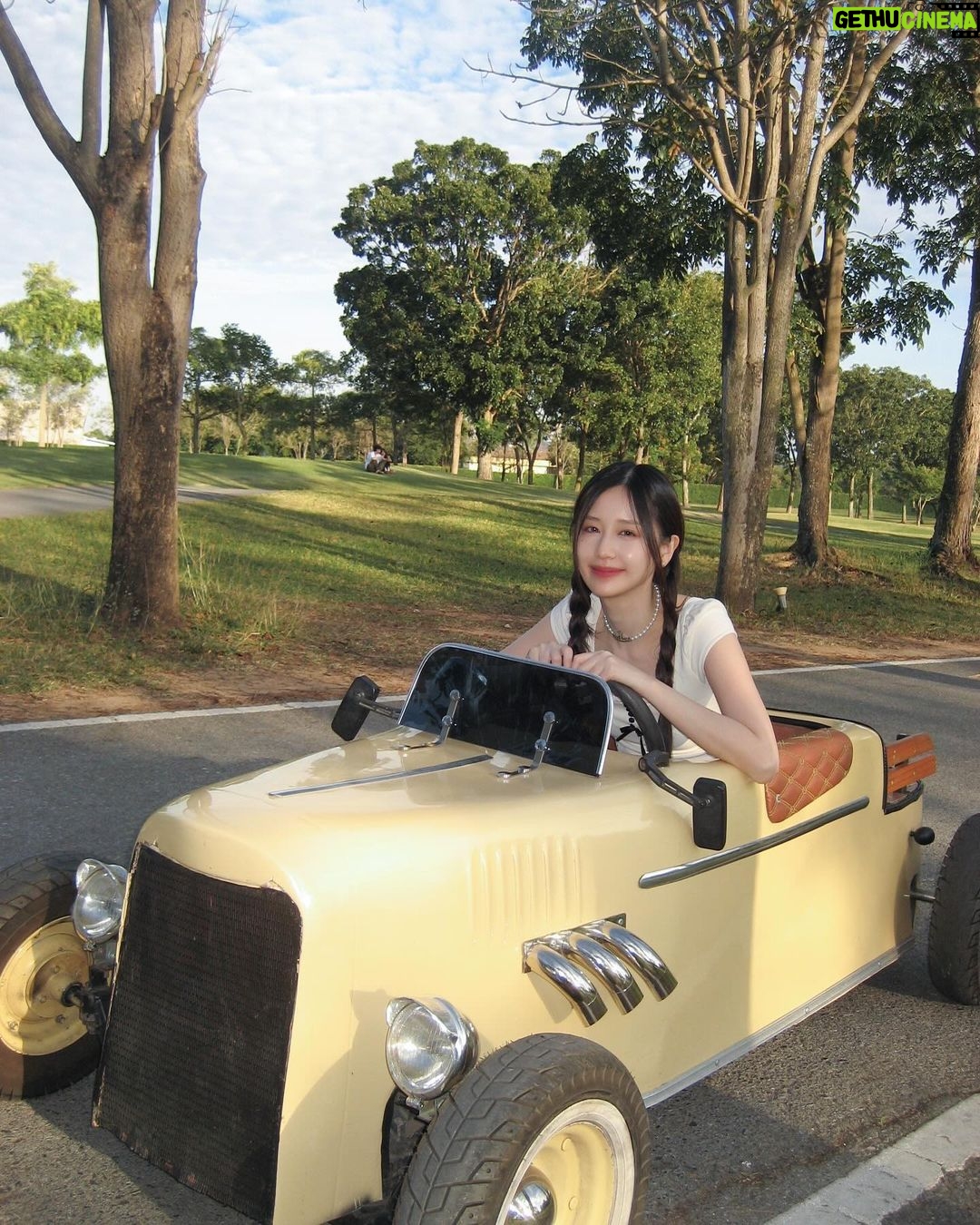 Ramida Jiranorraphat Instagram - ขับรถเป็นแล้ว🚗