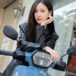 Ramida Jiranorraphat Instagram - ⛅️🩵 #Lambretta #X200 #LambrettaX200 #LambrettaXseries #IknowwhatIwant #แลมไปด้วยกัน