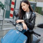 Ramida Jiranorraphat Instagram - ⛅️🩵 #Lambretta #X200 #LambrettaX200 #LambrettaXseries #IknowwhatIwant #แลมไปด้วยกัน