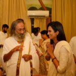 Ramya Pandian Instagram - In the radiant aura of Gurudev @srisriravishankar , cherishing the blessings, conversations, and endless gratitude. 🙏 🤍 #grateful #gratitude #blessings @artofliving #artofliving #srisriravishankar Art of Living International Center