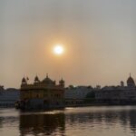 Ramya Pandian Instagram - Basking in the divine glow of the Golden Temple, where every step feels like a golden blessing. 🙏✨ #goldentemple #amritsar #blessings Amritsar Golden Temple