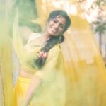 Ramya Pandian Instagram - Colors of joy, hues of laughter – celebrating Holi with every shade of happiness ♥️🤩😁 Outfit @dithi.studio Styling @vaaniraghupathy Photography @rajesh_raman Hair styling @mani_stylist_ #happyholi