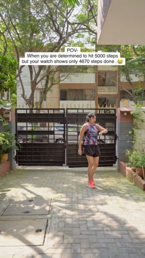 Ramya Subramanian Instagram - It’s a different kind of problem. 🤷🏻‍♀️🙇🏻‍♀️

If you’re also like this, send me a 🙋🏻‍♀️ below in the comments !

#StepCountObsessed