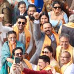 Ranbir Kapoor Instagram - #JaiShreeRam 🙏 #RamMandirAyodhya 🕉💥 #RanbirKapoor #RohitShetty #Aliabhatt #RajkumarHirani #KatrinaKaif #VickyKaushal
