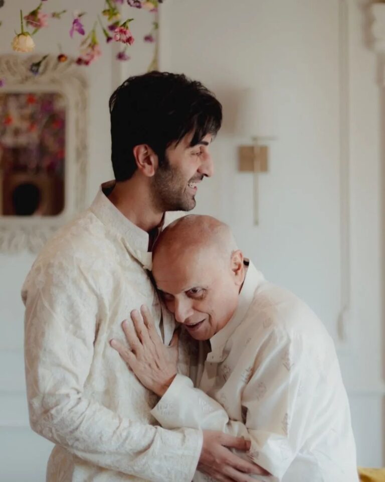 Ranbir Kapoor Instagram - Ranbir Kapoor with his Father In-law ❤️🥺 #RanbirKapoor #AliaBhatt #RanbirAliaWedding