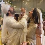 Ranbir Kapoor Instagram - Mr & Mrs Kapoor 💍❤ #RanbirAliaWedding #RanbirKapoor #AliaBhatt