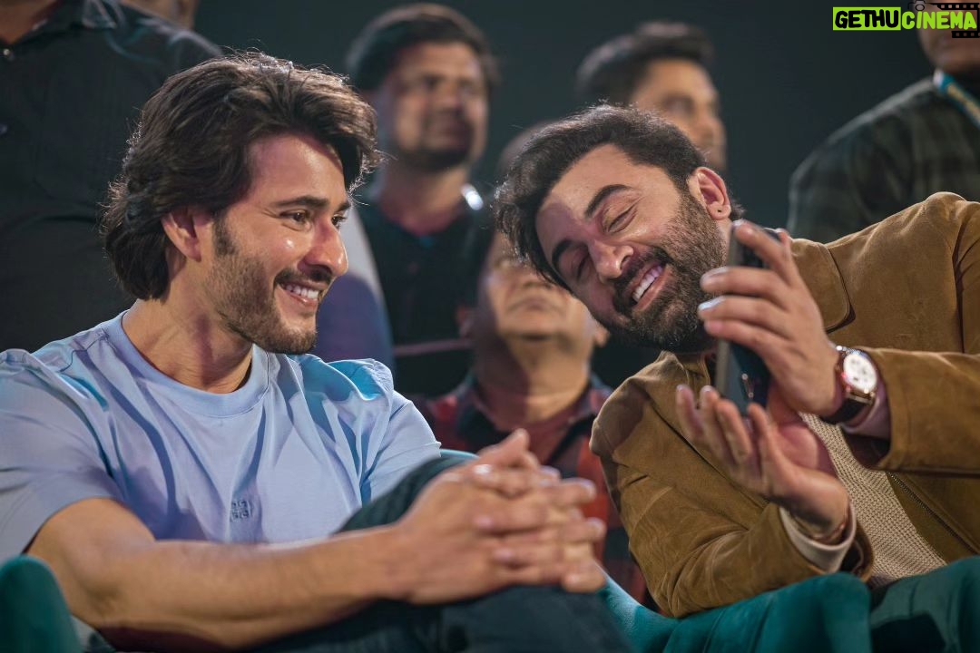 Ranbir Kapoor Instagram - "I have told him before when I met him but I dont think he took that seriously . I am a Huge #RanbirKapoor Fan and in my opinion he is the best actor in India "-#MaheshBabu