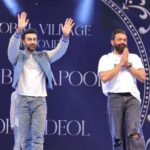 Ranbir Kapoor Instagram - #RanbirKapoor & #teamAnimal in #Dubai for #AnimalTheFilm promotions