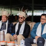 Randeep Hooda Instagram – Thank You Honourable CM @pemakhandu_bjp Sir for Inviting me to “The Land of the dawn-lit mountains” the beautiful Our Indian border state of #ArunachalPradesh. I’m overwhelmed with the welcome and awed by the Lovely people and their extremely rich culture. It was lovely to meet  and interact with Honourable Union Minister @kiren.rijiju in his home state. Also the Honourable MP from the state Shri @gaotapir Ji and MLAs from the State. It was great to see the ground level efforts in development and connectivity. I take away dream like memories of this “heaven on earth” which i will be sharing in the coming days. 

#Magovillage #ChunaArmyPost #beautifulnortheast #IndianArmy #indotibetanborderpolice #ITBP #BRO #borderroadsorganisation Jung Falls, Arunachal Pradesh