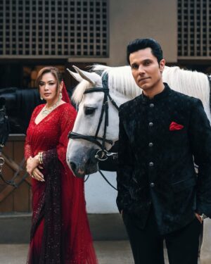 Randeep Hooda Instagram - The One with the babies 🐎♾️♥️ 

#Colossus (black🐴) #Cupa (grey🐴)

#DeepLinLove #TogetherForever #WeddingReception

Marketing and PR by @studiounees @planetmediapr 
Planner & decor by @q_eventsandweddings
Decor design by @daminioberoi
Photography & filming by @cupcakeproductions13 @jayantchhabraofficial
Curation by @weddingsutra 
Production by @samanidecorators
Lights by @sky_lights_india
Furniture @rentastic.in
Food by @blueseacatering
Bartending by @drinqindia_byflamingtrio
Liquid experience by @hopscork @chivas_in
Invite design by @puneet_gupta_invitations
Hamper by @zealofoods
Live music by @raagamagic 
Djing by @djganesh_djg
Anchoring by @thenitinmirani
Lin’s Hair & make up by @biancalouzado
Randeep’s HMUA @renukapillai_official @pankaj_hair_rtist
Styling by @edwardlalrempuia
Outfits by @rohitgandhirahulkhanna
Jewellery @mahesh_notandass