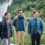 Randeep Hooda Instagram – Thank You Honourable CM @pemakhandu_bjp Sir for Inviting me to “The Land of the dawn-lit mountains” the beautiful Our Indian border state of #ArunachalPradesh. I’m overwhelmed with the welcome and awed by the Lovely people and their extremely rich culture. It was lovely to meet  and interact with Honourable Union Minister @kiren.rijiju in his home state. Also the Honourable MP from the state Shri @gaotapir Ji and MLAs from the State. It was great to see the ground level efforts in development and connectivity. I take away dream like memories of this “heaven on earth” which i will be sharing in the coming days. 

#Magovillage #ChunaArmyPost #beautifulnortheast #IndianArmy #indotibetanborderpolice #ITBP #BRO #borderroadsorganisation Jung Falls, Arunachal Pradesh