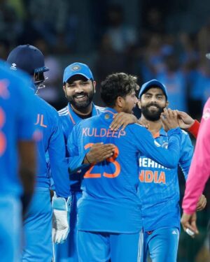 Randeep Hooda Instagram - #VandeMataram

भारतीय टीम को बधाई 🇮🇳🇮🇳 👏 What an impressive win!!! This one will  be remembered for a long time. Congratulations #ViratKohli for scoring a mammoth 47th ODI Century  and for the magical spell of #KuldeepYadav, take a bow #TeamIndia 🏏

#AsiaCup2023 #IndvPak #IndiaVsPakistan #BharatVsPakistan #BhaVsPak #RohitSharma #ShubmanGill #KLRahul #JaspritBumrah #ShardulThakur