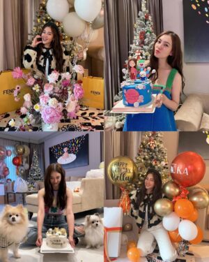 Ranee Campen Instagram - 24th🎂 How lucky I am surrounded with love 🫶🏻 Thank you for all birthday wishes ขอบคุณสำหรับทุกคำอวยพรนะคะ💖 #bellabirthday2023