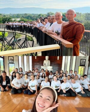 Ranee Campen Instagram - 4 วัน 3 คืน ณ วัดป่าเมตตาคีรี จ.ชัยภูมิ ขอบพระคุณพระอาจารย์จรัส และกัลญาณมิตรทุกคน สำหรับช่วงเวลาดีๆ ค่ะ น้อมนำบุญส่งถึงทุกๆคนนะคะ 🙏🏻🤍