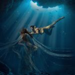 Rangga Azof Instagram - Humans and Mermaids Are Different, But That Doesn’t Make Us Enemies Underwater photoshoot inspired by Disney’s “The Little Mermaid” Muse @azofrangga & @caitlinhalderman Stylist @wanda_haraa Designer Rangga Azof @biehintailor Caitlin @byansoe Photographer @marthasuherman Digital Imaging : Albet Irshan & Umar Alfaruqi Makeup Artist @ryanogilvy Hair Stylist @ichanaahair Nail Art @linneabeautybar_id To see more photos from the special collaboration, visit Disney’s “The Little Mermaid” Inspired Photo Exhibition in Plaza Senayan Atrium from 20 May 2023. @disneyindonesia #thelittlemermaidid