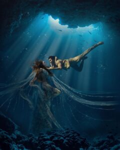 Rangga Azof Instagram - Humans and Mermaids Are Different, But That Doesn’t Make Us Enemies Underwater photoshoot inspired by Disney’s “The Little Mermaid” Muse @azofrangga & @caitlinhalderman Stylist @wanda_haraa Designer Rangga Azof @biehintailor Caitlin @byansoe Photographer @marthasuherman Digital Imaging : Albet Irshan & Umar Alfaruqi Makeup Artist @ryanogilvy Hair Stylist @ichanaahair Nail Art @linneabeautybar_id To see more photos from the special collaboration, visit Disney’s “The Little Mermaid” Inspired Photo Exhibition in Plaza Senayan Atrium from 20 May 2023. @disneyindonesia #thelittlemermaidid