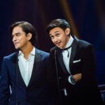 Rangga Azof Instagram - .kenal awal karir bgt .. iklan bareng 2012/2013 .ketemu lagi tahun 2018 di anak langit sbg lawan main .sekarang satu panggung utk bacain nominasi sctv awards 2019 .dan sekarang mau nikah sama @felicyangelista_ yg dulu gw jg ikt andil comblangin mereka bareng @mutiafebrita dan @jsherlooc .sukses dan lancar trus to buat karir dan kehidupan -terharu ga to 😂