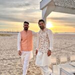 Rannvijay Singha Instagram – Our sista is getting married!! @jazzyg_97 we love you! @sahil.g.23 welcome to the fam! #siblings #cousins St. Kilda Beach – Melbourne, Australia.
