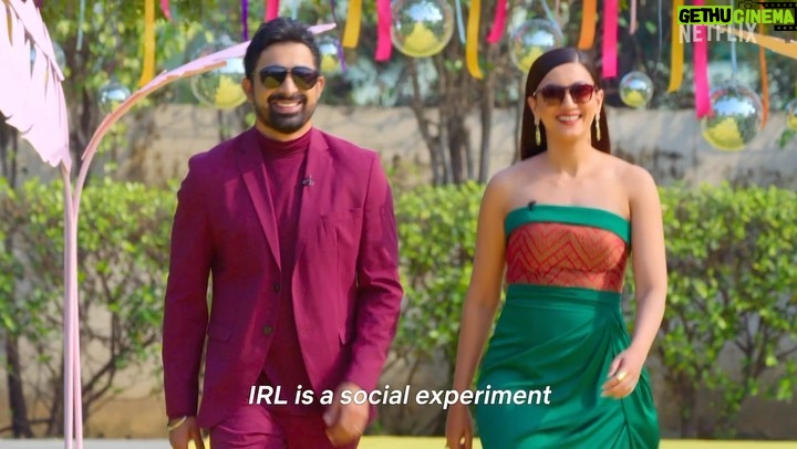 Rannvijay Singha Instagram - Traditional meetups or online swipes - in the quest to find real love, which one will win? 👯‍♀️🥰 #InRealLove, a @netflix_in dating series, starts streaming April 6! @gauaharkhan @rannvijaysingha @instaraghu @rajivlakshman @thechiraggkhatri @_ananyasrao_ @rohanarora4 @thesakshiguptaa @sifsehgal @vidushikaul @jagritijhaaa @shimonaasharma @dhruvsushilbarman @sarorahere @faisalkhan_____ @sahib.singh.lamba @prathamforeal