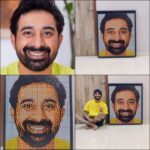 Rannvijay Singha Instagram – Thanks for all the love @thetattooedindian ! You are so talented, best of luck! 
-725 mini sized Rubik’s Cubes
– 2 days and 12 hrs
-❤️ ♾️ 

#grateful #blessed #love #humbled #thankful #satnamwaheguru 🙏🏼🌑 #art #creativity #skill #talent