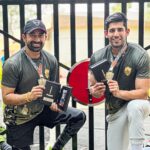 Rannvijay Singha Instagram - Infantry boys back to base camp. What an honor to be a part and flag off the @theinfantrymarathon today in MHOW. #indianarmy #jaihind Infantry School, Mhow