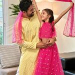 Rannvijay Singha Instagram - #Incollaboration with @firstcryindia This Diwali, let the festivities begin with a dash of style and a sprinkle of joy! Wishing you all a sparkling and Happy Diwali. Every Diwali my daughter is after me "What will I wear this time", deciding between her zillion shades of colors, and dresses!! So when it comes to dressing up my little one, @firstcryindia is my top choice. They've got a massive collection of ethnic wear and a world of fun toys! 🌟 The twinkle in her eyes as she adorns ethnic wear is the greatest reward for a father's love and care. Use my code RANNVIJAYDW50 for an amazing 50% off on Fashion and 45% off on everything else. Like me Make your and your cherished one's Diwali even more special with the brightest, most colorful festive wear.🪔 #firstcrywalidiwali23 #firstcrywaliDiwali #firstcryindia #firstcry #FussNowAtFirstcry #firstcryfashion #kidsfashion
