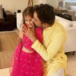 Rannvijay Singha Instagram - #Incollaboration with @firstcryindia This Diwali, let the festivities begin with a dash of style and a sprinkle of joy! Wishing you all a sparkling and Happy Diwali. Every Diwali my daughter is after me "What will I wear this time", deciding between her zillion shades of colors, and dresses!! So when it comes to dressing up my little one, @firstcryindia is my top choice. They've got a massive collection of ethnic wear and a world of fun toys! 🌟 The twinkle in her eyes as she adorns ethnic wear is the greatest reward for a father's love and care. Use my code RANNVIJAYDW50 for an amazing 50% off on Fashion and 45% off on everything else. Like me Make your and your cherished one's Diwali even more special with the brightest, most colorful festive wear.🪔 #firstcrywalidiwali23 #firstcrywaliDiwali #firstcryindia #firstcry #FussNowAtFirstcry #firstcryfashion #kidsfashion