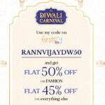 Rannvijay Singha Instagram - #Incollaboration with @firstcryindia This Diwali, let the festivities begin with a dash of style and a sprinkle of joy! Wishing you all a sparkling and Happy Diwali. Every Diwali my daughter is after me "What will I wear this time", deciding between her zillion shades of colors, and dresses!! So when it comes to dressing up my little one, @firstcryindia is my top choice. They've got a massive collection of ethnic wear and a world of fun toys! 🌟 The twinkle in her eyes as she adorns ethnic wear is the greatest reward for a father's love and care. Use my code RANNVIJAYDW50 for an amazing 50% off on Fashion and 45% off on everything else. Like me Make your and your cherished one's Diwali even more special with the brightest, most colorful festive wear.🪔 #firstcrywalidiwali23 #firstcrywaliDiwali #firstcryindia #firstcry #FussNowAtFirstcry #firstcryfashion #kidsfashion