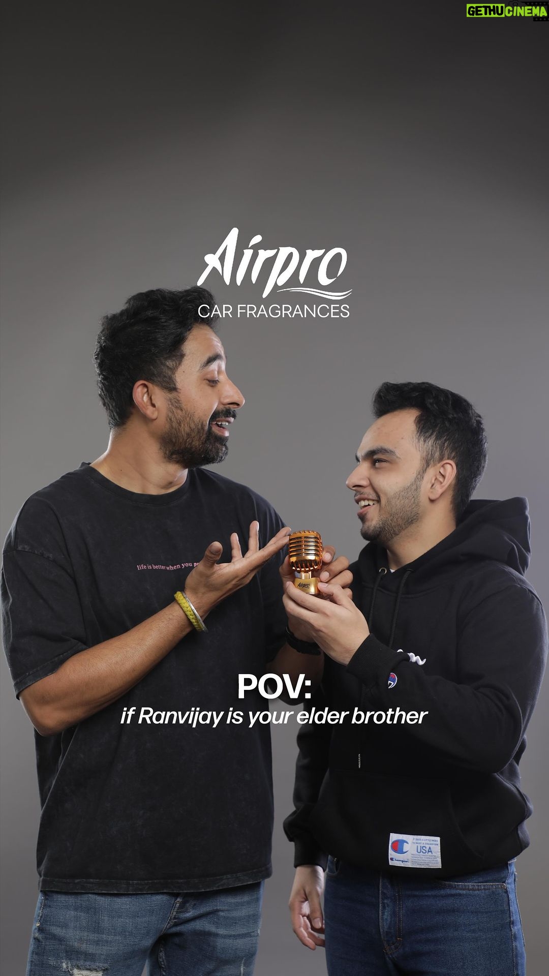 Rannvijay Singha Instagram - Tu Journey Mai Survive Kaise Karega ??? . Revitalize your ride with Air Pro car fragrances – because every journey deserves a fresh start! @airprofragrance ✨ . @rannvijaysingha ✨ @kashishanand.9 ✨ . . Written, Directed & Edited by: @3thiirty3media ✨ . . . . . . #AirPro #CarFragrances #RanvijaySingha #CarPerfume #micman #StayFreshStayTuned #AirproFragrance #AirproJoyfulRides #AirproAdventures #AirproInDubai #journey #enjoyride #carlovers #delhincr #delhiboys #delhigirls #desimemes #desi #relatablereels #funnyreels #kashishanand