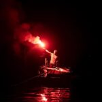 Raphaël Carlier Instagram - 3 jours et 2 nuits. Merci infiniment pour votre soutien. 65h de vidéo à derusher (On va envoyer de la force et des primes à nos monteurs) On vous montre tout ça en vidéo au plus vite mais là je veux juste boire du café et regarder ma famille en souriant. La bouffe lyophilisée c’est pas si mal. 📸 @chloeramdani et @flosabat ✅ Calvi, Haute-Corse