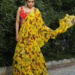 Rashmi Gautam Instagram – Styled by @impriyankasahajananda 
P.c @v_capturesphotography 📸
Outfit @manasareddy_label 

#RashmiGautam 
#indianwear