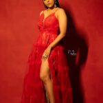 Rashmi Gautam Instagram - Outfit by @varahi_couture ❤️❤️❤️❤️ Silver handcrafted jewellery by @sheetalzaveribyvithaldas 💍💍💍 P.c @v_capturesphotography