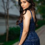 Rashmi Gautam Instagram - P.c @portraitsbyprudhviraj 📸 Outfit @byshahmeenhusain 💙💙 Stylist @impriyankasahajananda